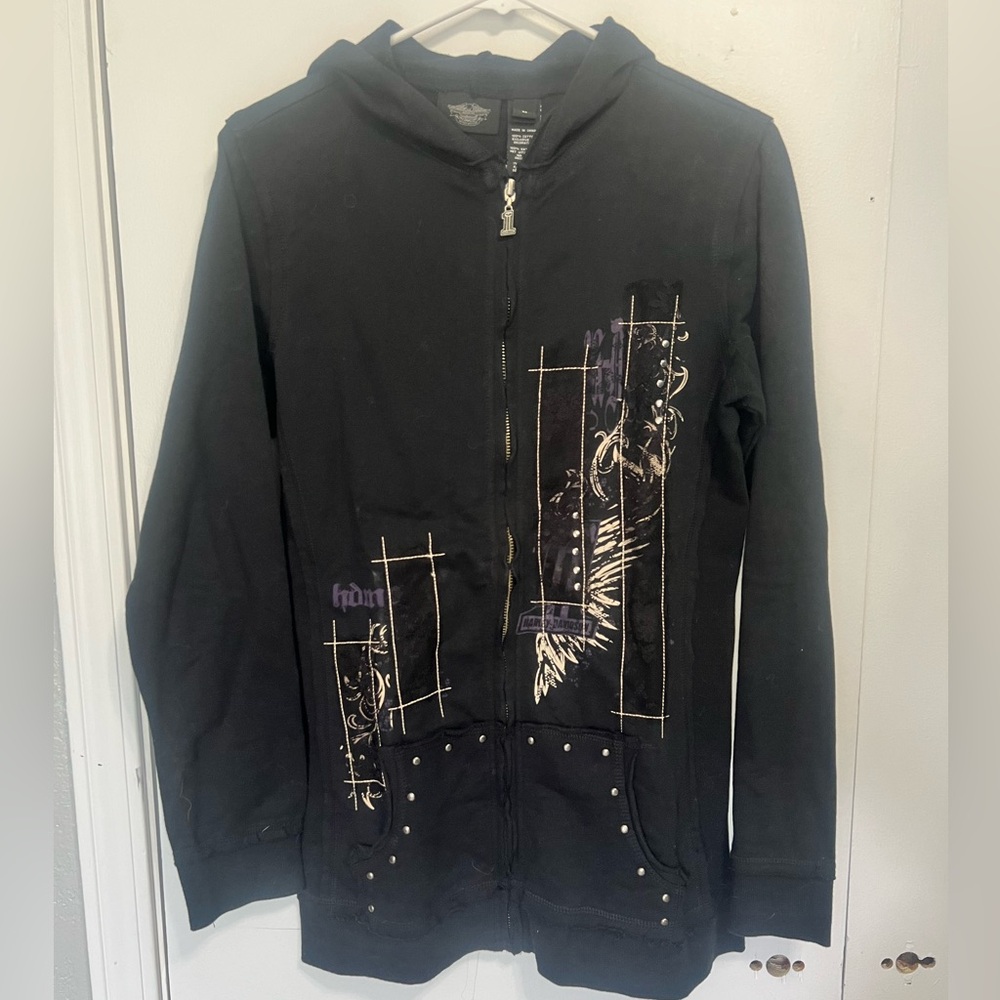 Harley-Davidson zip up jacket